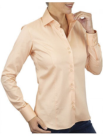 Chemise femme unie coupe cintrée CASSY Andrew Mac Allister