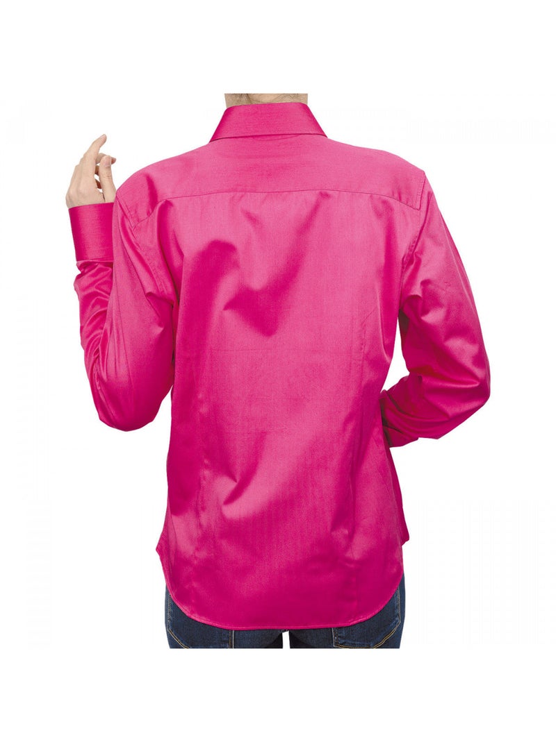 Chemise femme unie coupe cintrée NEW STYL Andrew Mac Allister Parme , 42 Parme - Kiabi