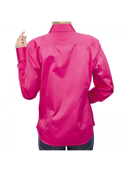 Chemise femme unie coupe cintrée NEW STYL Andrew Mac Allister - Kiabi