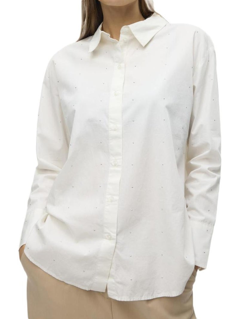 Chemise femme vero moda Blanc - Kiabi