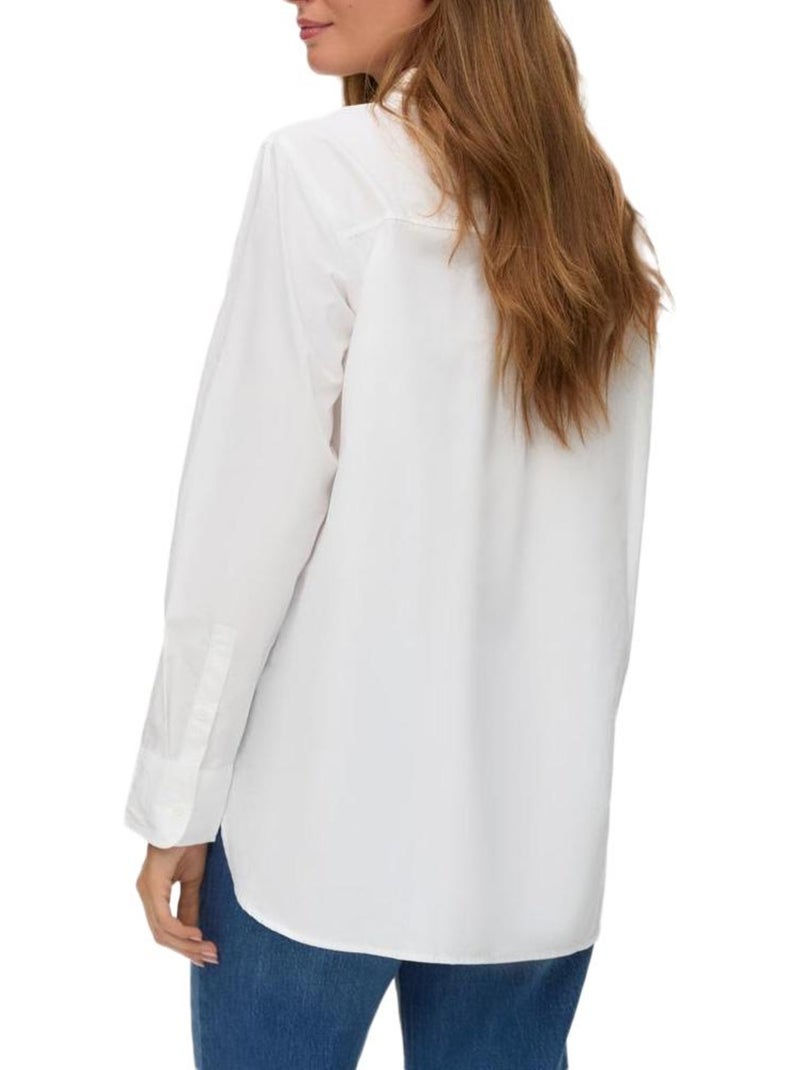 Chemise Femme Vero Moda Elina Blanc - Kiabi