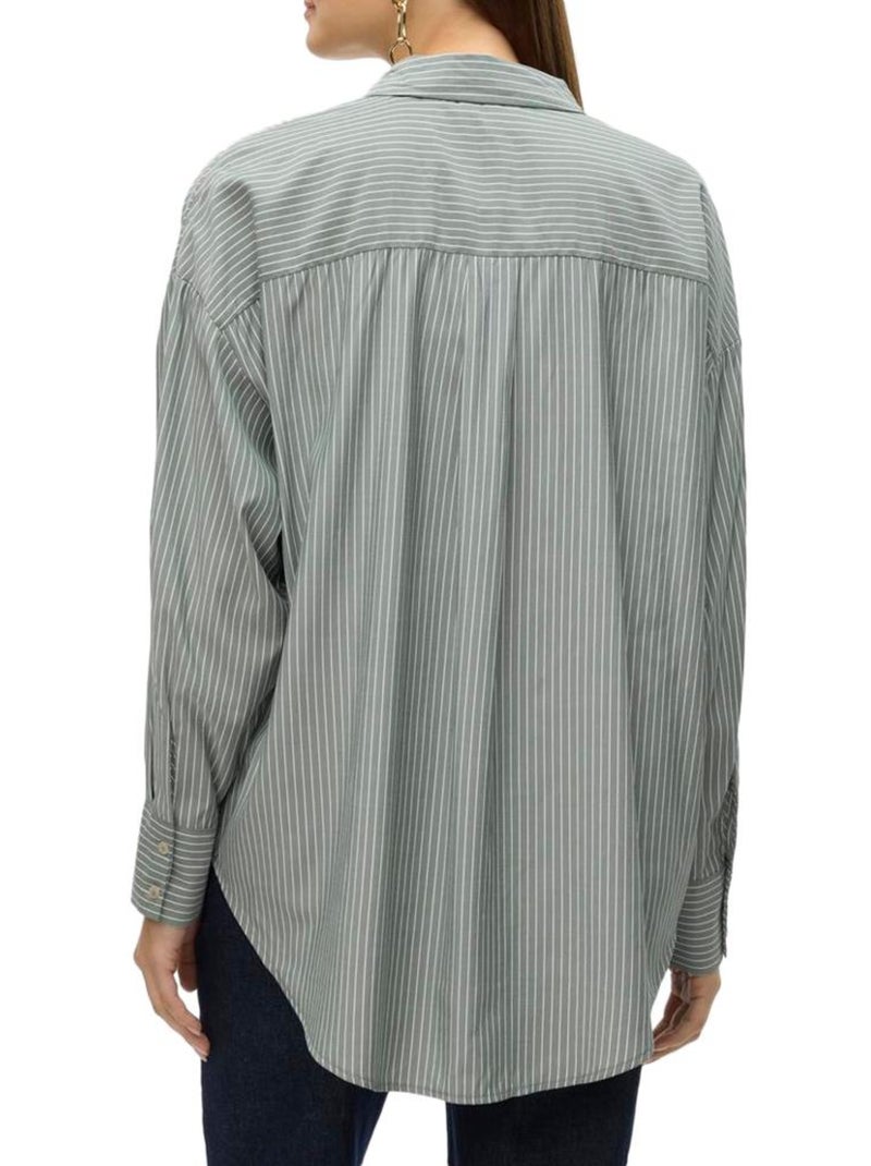 Chemise Femme Vero Moda Vert kaki clair - Kiabi