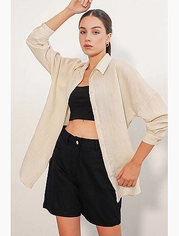 Chemise femme viscose nylon bdart