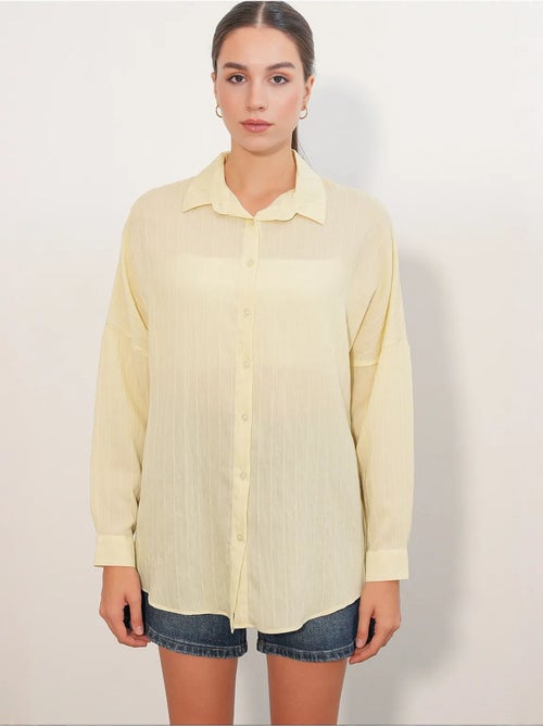 Chemise femme viscose nylon bdart - Kiabi