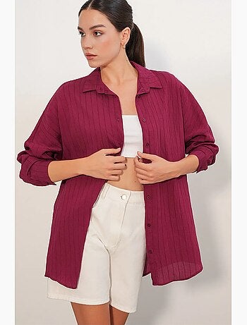 Chemise femme viscose nylon bdart