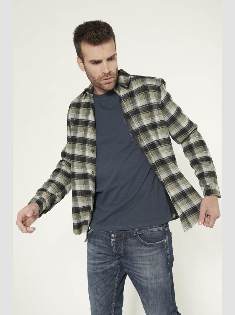 Chemise FERINO 'Le Temps Des Cerises' Vert - Kiabi