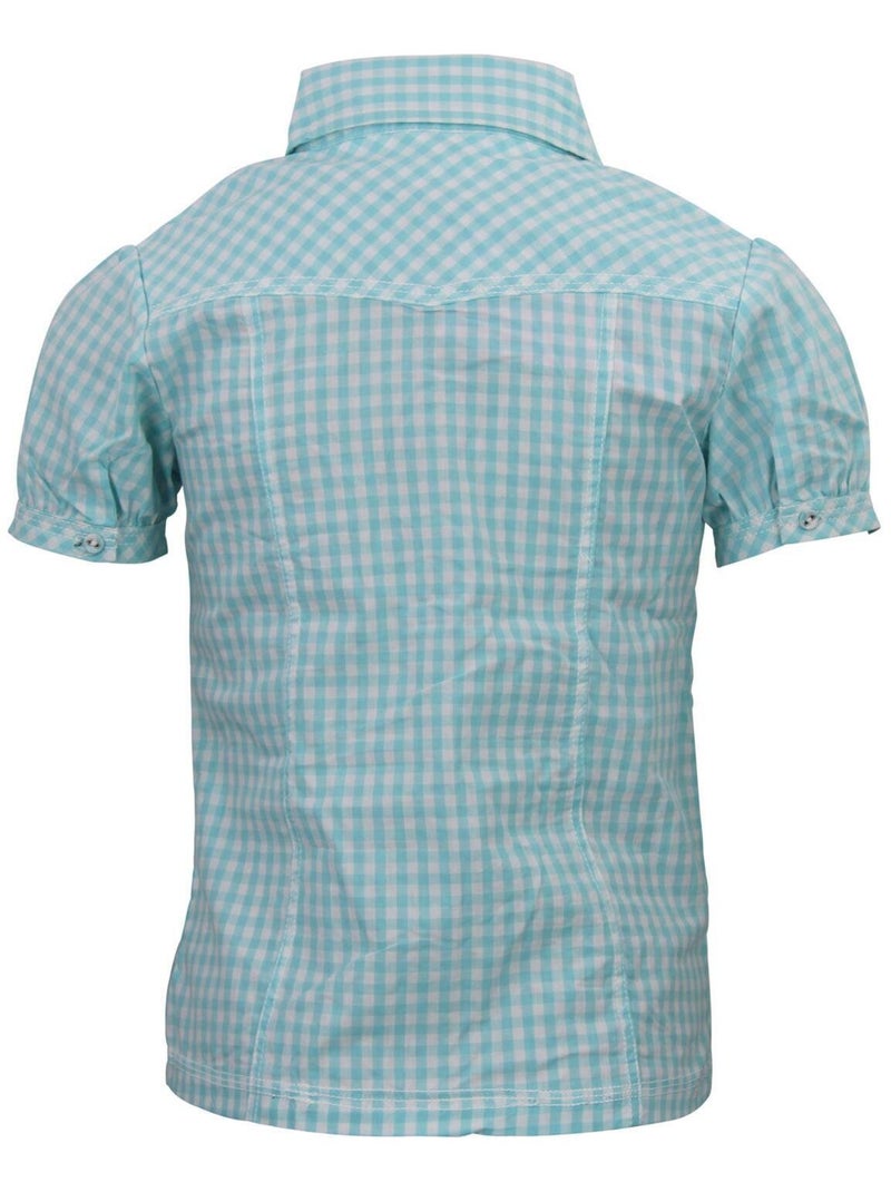 Chemise fille FLARLO - SRK Bleu turquoise - Kiabi