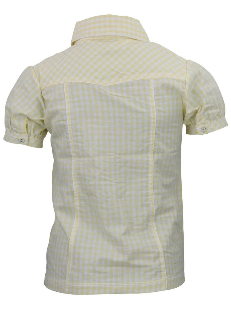Chemise fille FLARLO - SRK Jaune - Kiabi