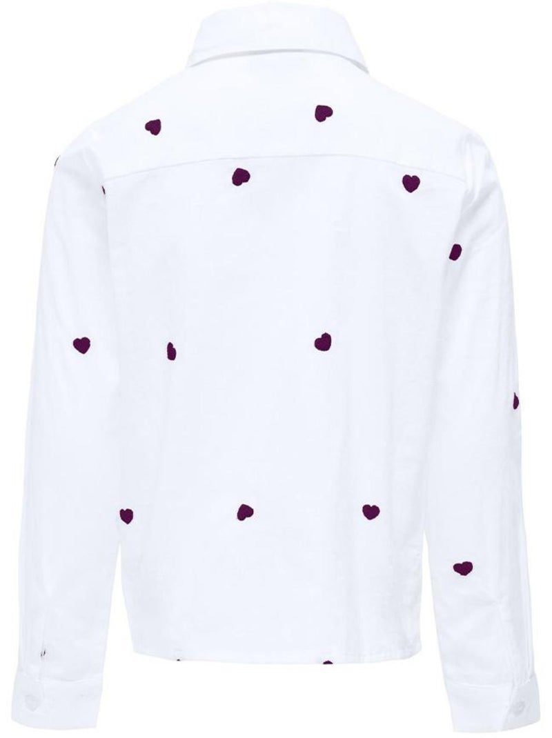 Chemise Fille Kids ONLY Blanc - Kiabi