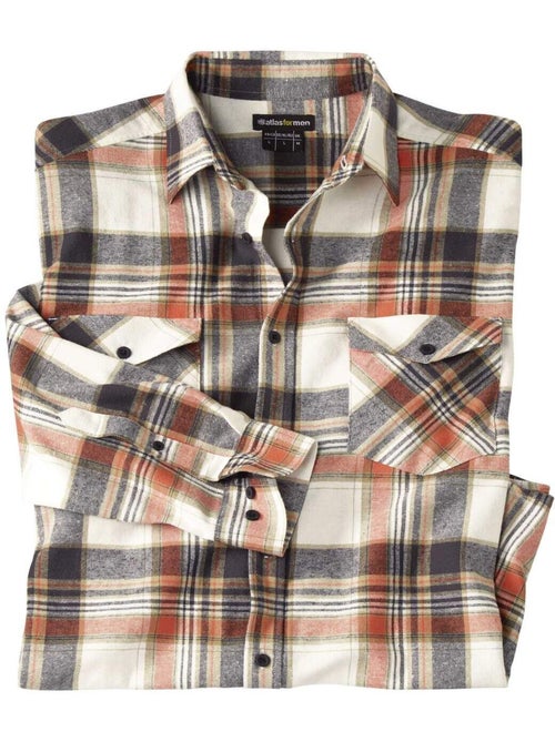 Chemise Flanelle - ATLAS FOR MEN - Kiabi