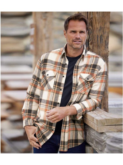 Chemise Flanelle - ATLAS FOR MEN - Kiabi