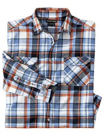 Chemise flanelle rayée - atlas for men