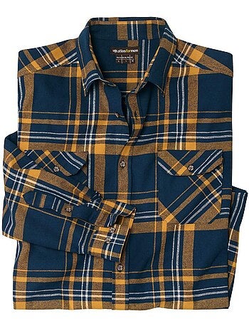 Chemise Flanelle à Carreaux - ATLAS FOR MEN