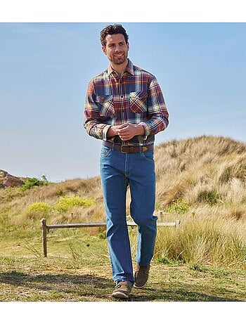 Chemise Flanelle à Carreaux - ATLAS FOR MEN