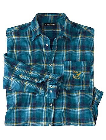 Chemise Flanelle à Carreaux - ATLAS FOR MEN