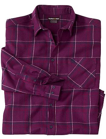 Chemise Flanelle à Carreaux - ATLAS FOR MEN
