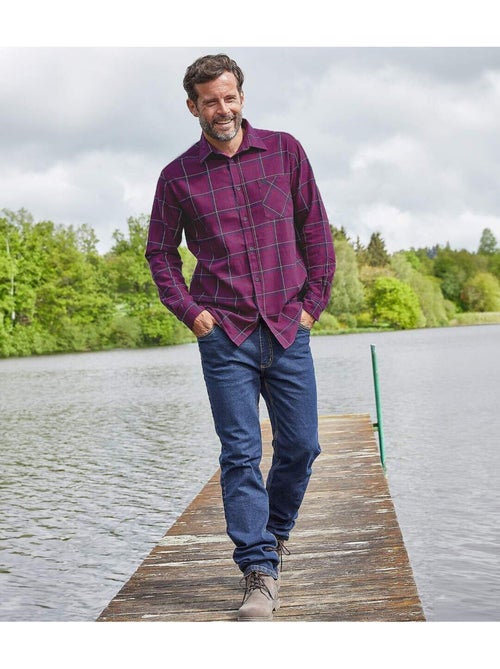 Chemise Flanelle à Carreaux - ATLAS FOR MEN - Kiabi