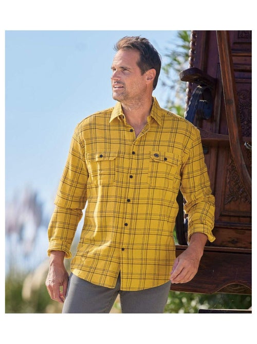Chemise Flanelle à Carreaux - Atlas For Men - Kiabi