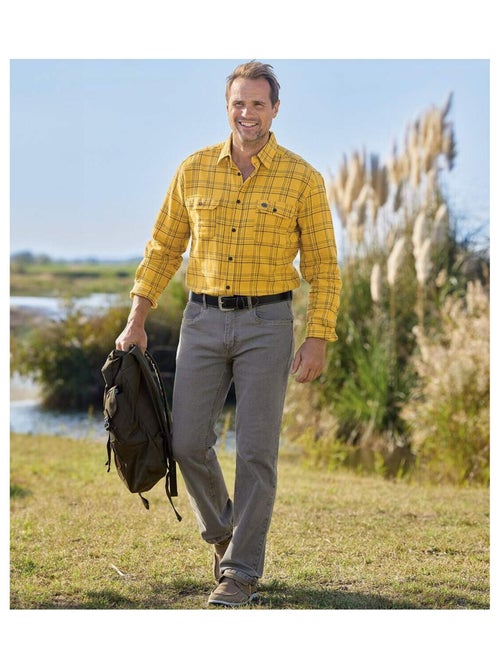 Chemise Flanelle à Carreaux - Atlas For Men - Kiabi