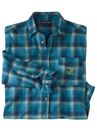 Chemise Flanelle à Carreaux  - Atlas For Men