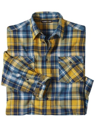 Chemise Flanelle à Carreaux  - Atlas For Men