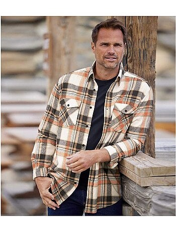 Chemise Flanelle à Carreaux - Atlas For Men