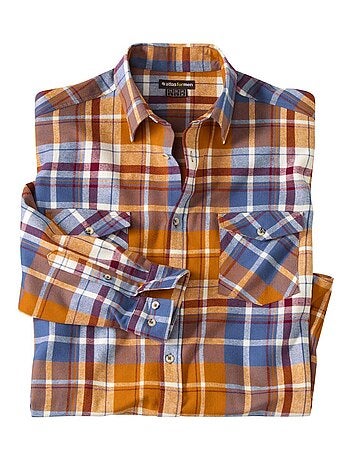 Chemise Flanelle à Carreaux Automnale - ATLAS FOR MEN