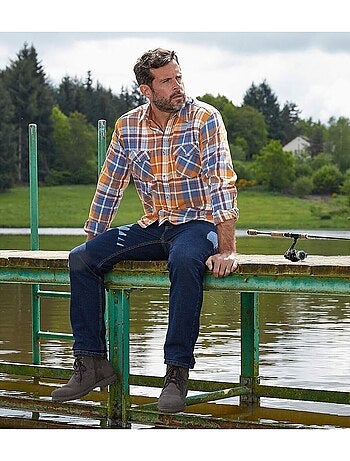 Chemise Flanelle à Carreaux Automnale - ATLAS FOR MEN