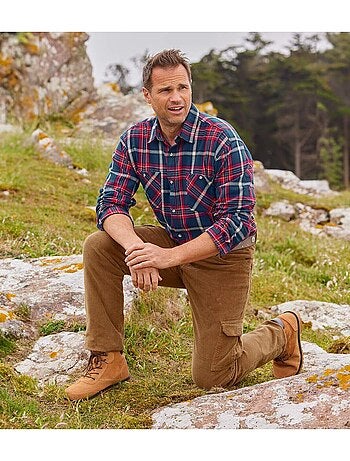 Chemise Flanelle à Carreaux Cold Valley - ATLAS FOR MEN