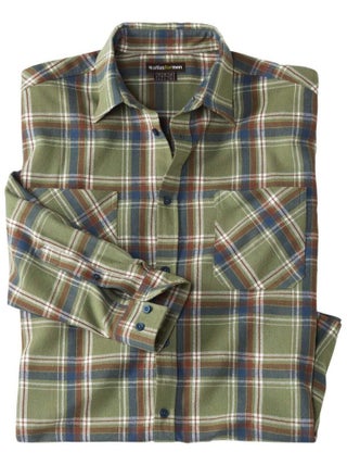 Chemise Flanelle à Carreaux Forest  - Atlas For Men