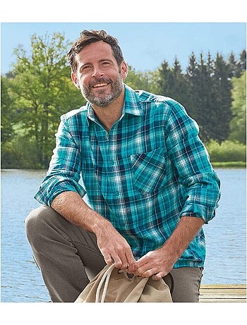 Chemise Flanelle à Carreaux Great Lakes - ATLAS FOR MEN