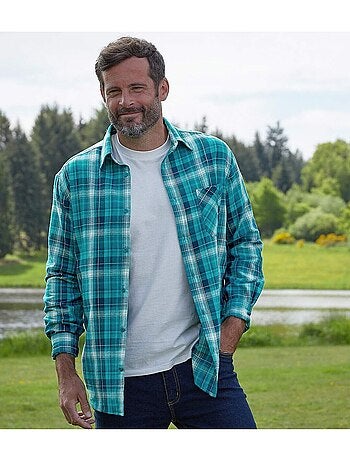 Chemise Flanelle à Carreaux Great Lakes - ATLAS FOR MEN