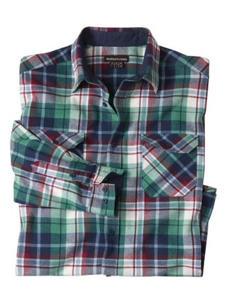 Chemise Flanelle à Carreaux Mountain  - Atlas For Men