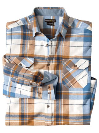 Chemise Flanelle à Carreaux Ranch   - ATLAS FOR MEN
