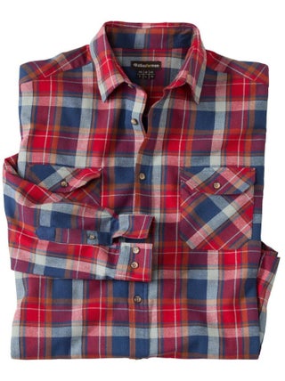 Chemise Flanelle à Carreaux Tadoussac   - ATLAS FOR MEN