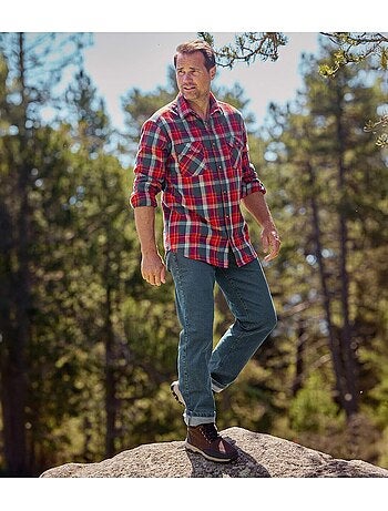Chemise flanelle à carreaux valley - atlas for men