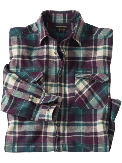 Chemise flanelle à carreaux valley - atlas for men - Kiabi Chemise flanelle à carreaux valley - atlas for men - Kiabi