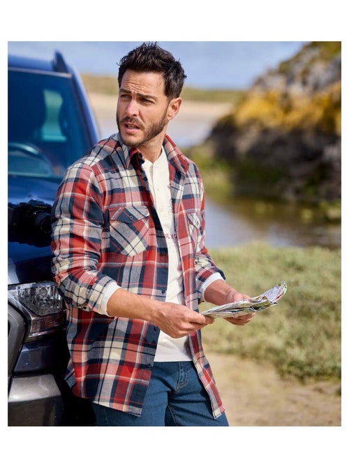 Chemise Flanelle Atlas ® - ATLAS FOR MEN - Kiabi