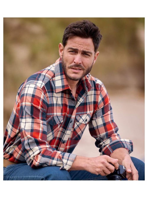 Chemise Flanelle Atlas ® - ATLAS FOR MEN - Kiabi