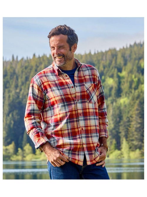 Chemise Flanelle Atlas(R) - ATLAS FOR MEN - Kiabi