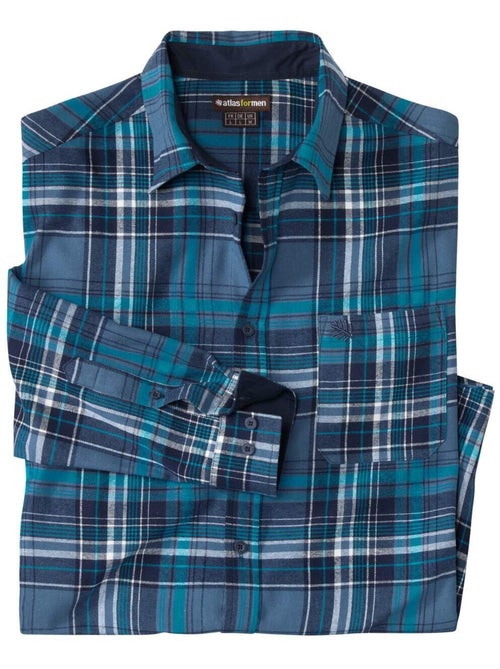 Chemise Flanelle Carreaux Atlas®  - ATLAS FOR MEN - Kiabi