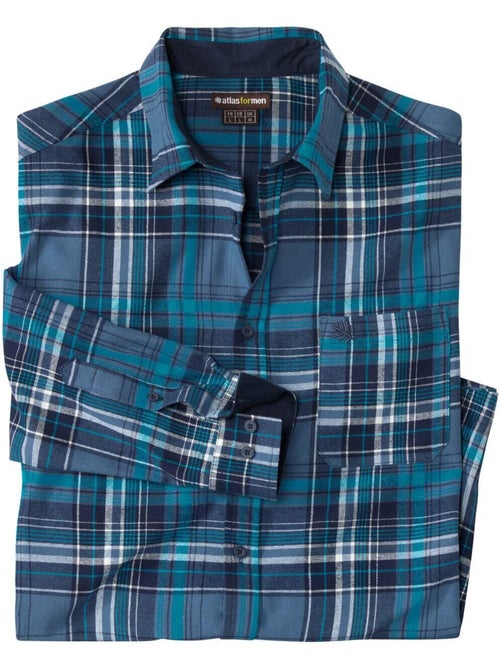 Chemise Flanelle Carreaux Atlas®  - ATLAS FOR MEN - Kiabi