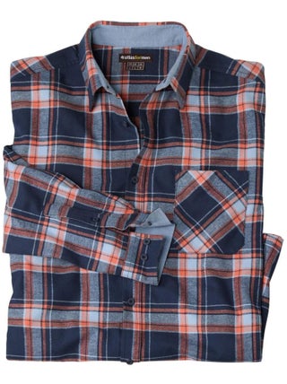Chemise Flanelle Carreaux Atlas(R)   - ATLAS FOR MEN