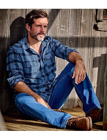 Chemise Flanelle à Carreaux - ATLAS FOR MEN