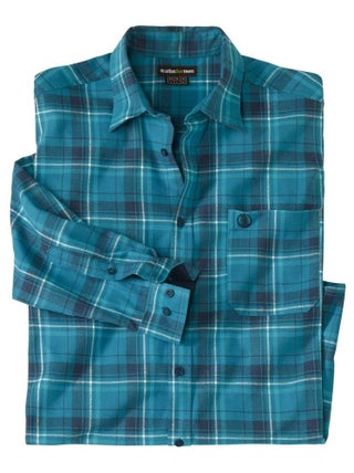 Chemise Flanelle Carreaux Winter   - ATLAS FOR MEN