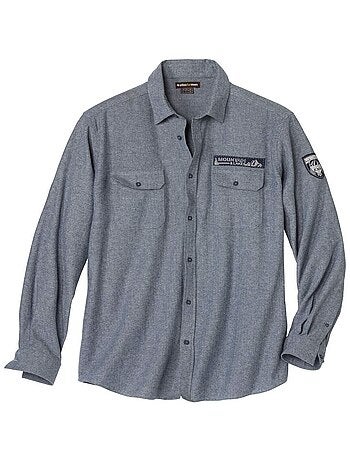 Chemise Flanelle en Chevron Esprit Pilote - Atlas For Men