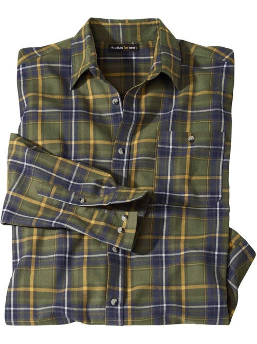 Chemise Flanelle Forest   - ATLAS FOR MEN - Kiabi
