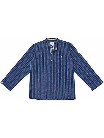 Chemise Flanelle Hiver Col Mao RIMBAUD - La Faute à Voltaire