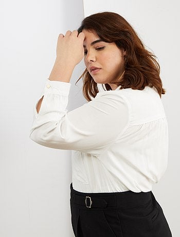 Chemise fluide 1 poche - Kiabi