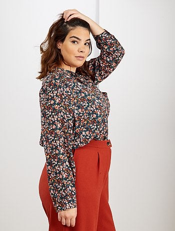 Chemise fluide 1 poche - Kiabi